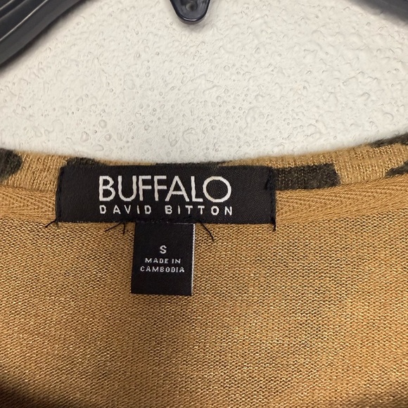 Buffalo David Bitton/ Sweater /Leopard Print Sweater/ Size S - Picture 5 of 5
